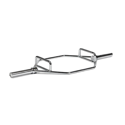 Olympic 2In Hex Trap Bar, Weightlifting Deadlift Squat Barbell, Rated 500 LB, Knurled Grips, Bent over Rows, Squat Jumps