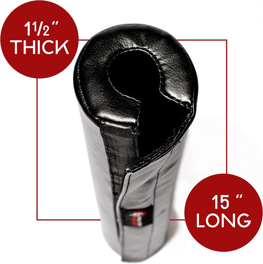 Barbell Pad - Extra Thick Padding for Weight Training, Squatting, Hip Thrusts Exercise Bar Protection & Support